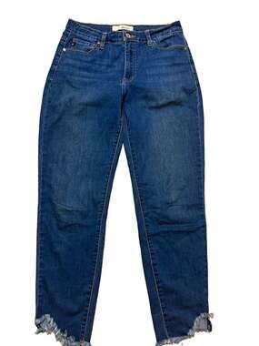 KanCan Jeans Women’s 9/28 Blue Dark Wash High-Rise Skinny Stretch 5-Pocket